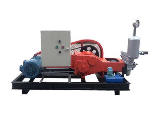 펌프를 그라우트로 처리하는 90Kw 시멘트 그라우트 펌프 33 Mpa 고압