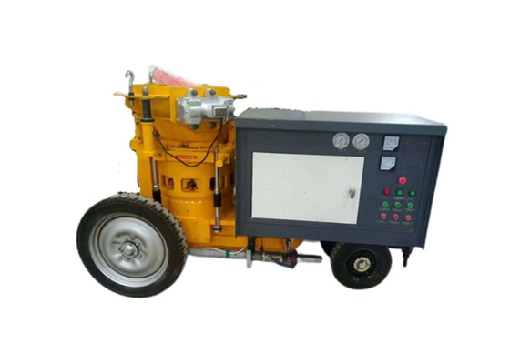 가는 흐름 숏크리트 분무기 7.5 kw 습식 숏크리트 콘크리트 펌프
